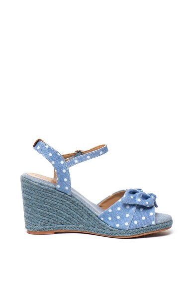 Pepe Jeans London Sandale wedge tip espadrile Shark Femei