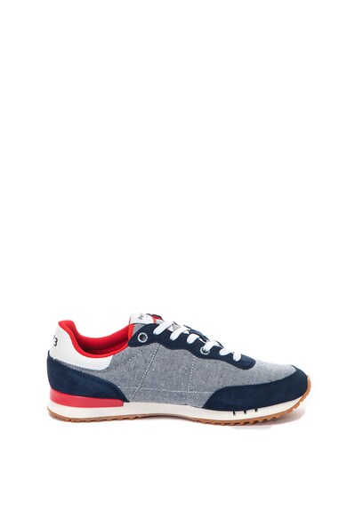 Pepe Jeans London Tinker sneakers cipő nyersbőr szegélyekkel férfi