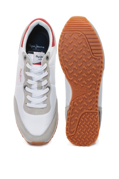 Pepe Jeans London Pantofi sport cu garnituri de piele intoarsa Tinker Barbati