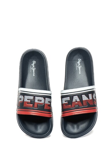 Pepe Jeans London Papuci cu logo in relief Slider Barbati