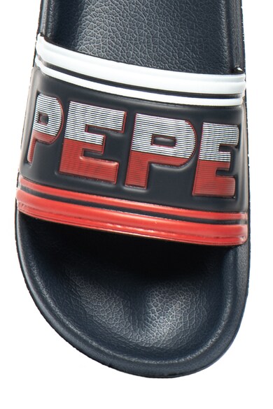 Pepe Jeans London Papuci cu logo in relief Slider Barbati