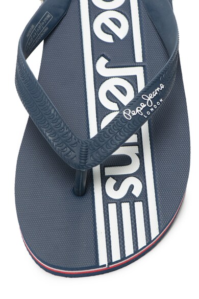 Pepe Jeans London Papuci flip flop cu logo stantat Durham Barbati