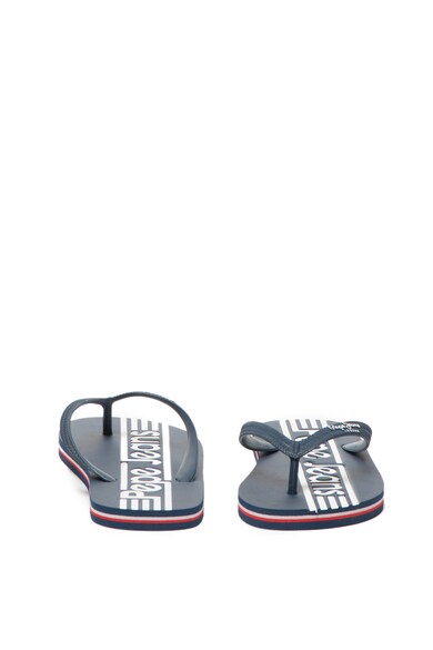 Pepe Jeans London Papuci flip flop cu logo stantat Durham Barbati