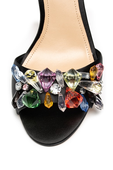 GUESS Сатинирани сандали с декоративни камъни Жени