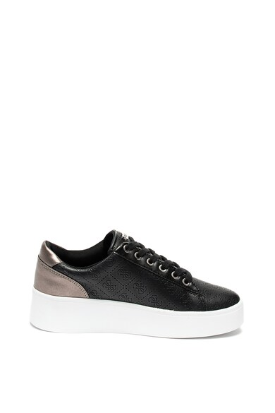 GUESS Pantofi sport flatform de piele ecologica Femei