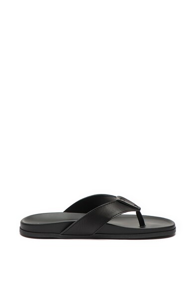 GUESS Papuci flip-flop de piele ecologica Barbati