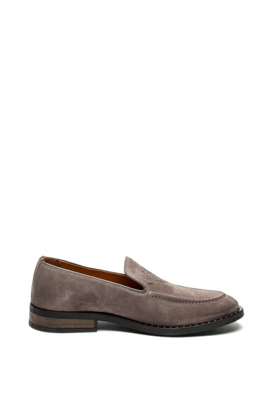 GUESS Pantofi loafer de piele intoarsa Barbati