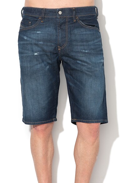 Diesel Thoshort slim fit bermuda farmernadrág mosott hatással férfi