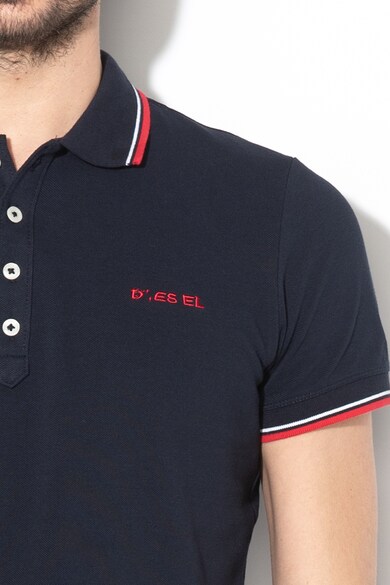 Diesel Tricou polo din bumbac Randy Barbati