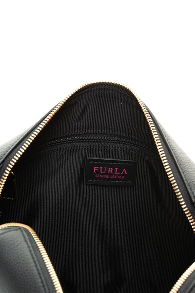 Furla Кожена чанта Goia с метална апликация Жени