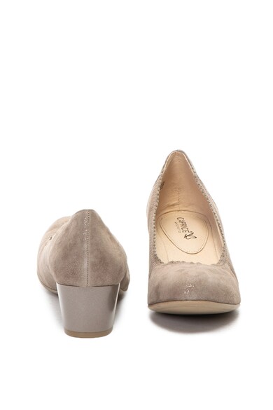 Caprice Nyersbőr cipő vastag sarokkal női