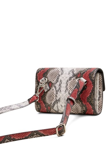 Mango Geanta crossbody de piele ecologica Berry Femei