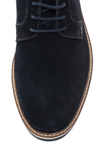 s.Oliver Велурени обувки Derby с кожа Мъже