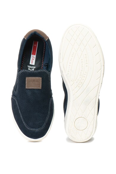 s.Oliver Pantofi casual slip-on, de piele intoarsa Barbati