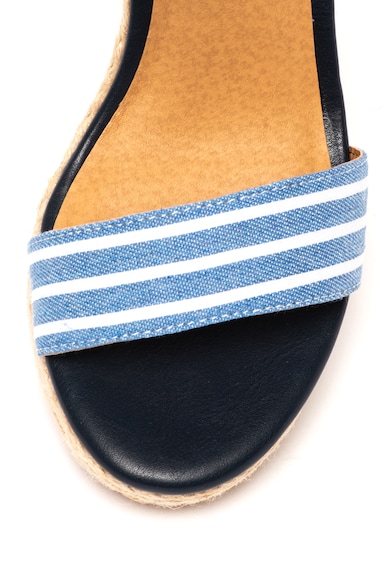 s.Oliver Sandale tip espadrile wedge cu garnituri cu dungi Femei