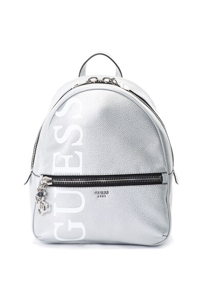 GUESS Rucsac de piele ecologica cu logo si aspect metalizat Urban Chic Femei