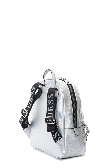 GUESS Rucsac de piele ecologica cu logo si aspect metalizat Urban Chic Femei