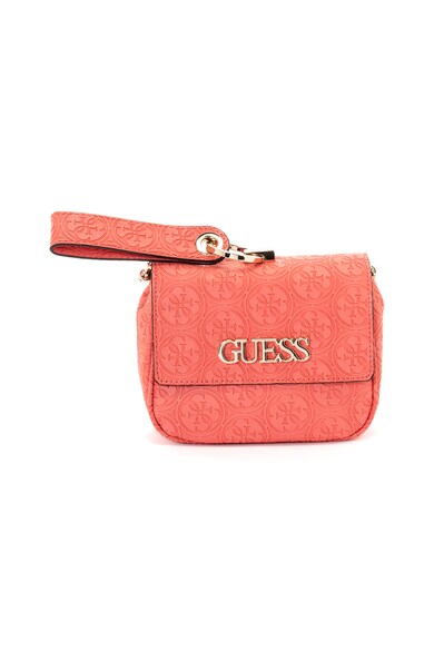 GUESS Geanta crossbody cu model logo Heritage Pop Femei