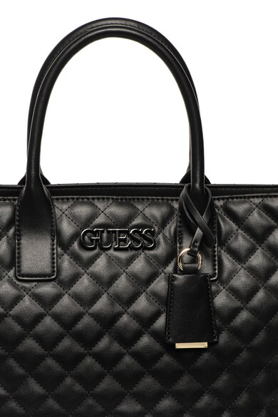 GUESS Elliana steppelt hatású műbőr shopper fazonú táska női