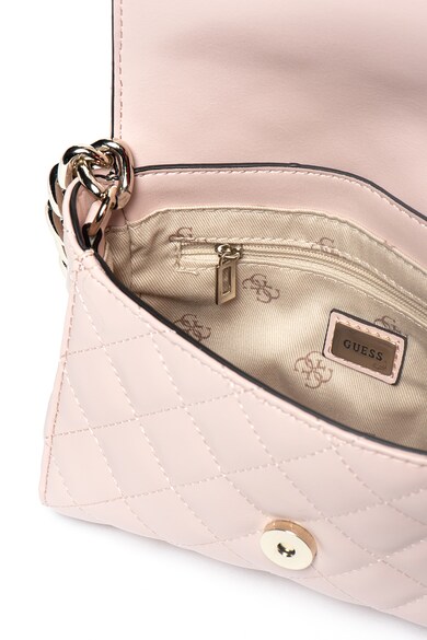 GUESS Geanta mini crossbody cu model matlasat Elliana Femei