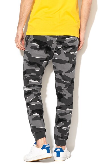 Nike Pantaloni sport cu model camuflaj si snur 22 Barbati