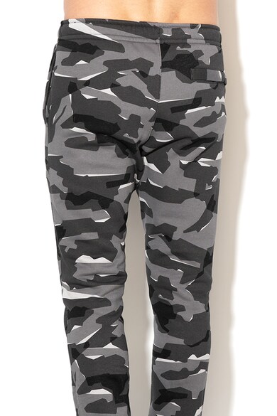 Nike Pantaloni sport cu model camuflaj si snur 22 Barbati