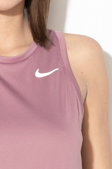 Nike Top cu logo reflectorizant, pentru alergare Dri-Fit Femei
