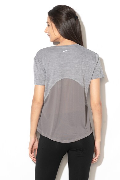 Nike Tricou sport cu Dri-Fit si insertii de plasa, pentru alergare Femei