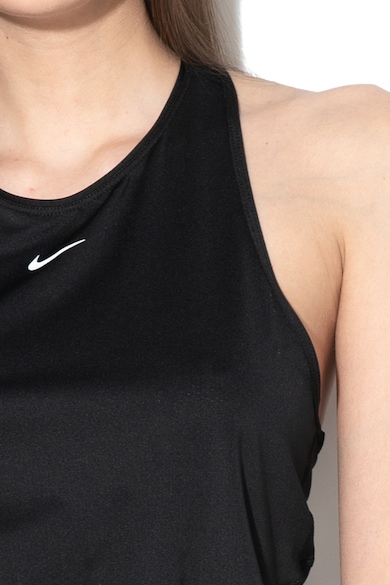 Nike Top slim fit de plasa, pentru fitness Pro Femei