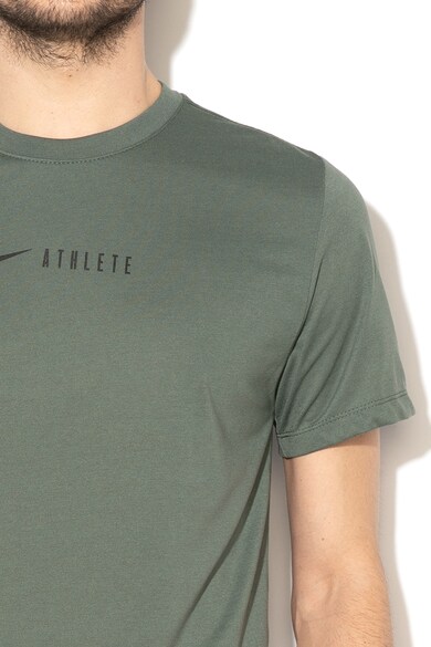 Nike Tricou cu imprimeu logo si Dri-Fit, pentru fitness Barbati
