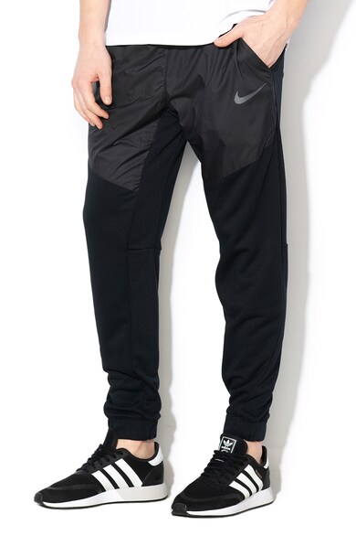 Nike Pantaloni cu talie elastica, pentru fitness Dri-Fit Barbati