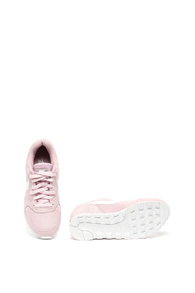 Nike Pantofi sport cu insertii de piele intoarsa si logo MD Runner Femei