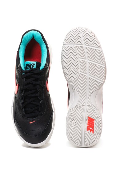 Nike Pantofi cu insertii de piele, pentru antrenament Court Lite Barbati