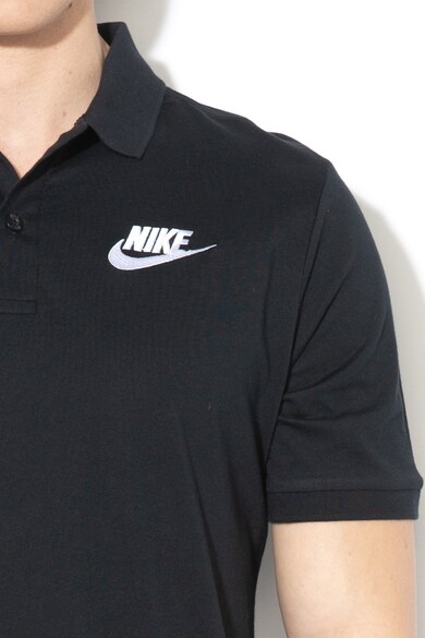 Nike Тениска с яка и бродирано лого Мъже