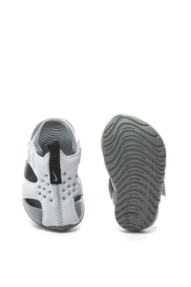 Nike Sandale cu inchidere cu velcro Sunray Protect 2, Gri Baieti