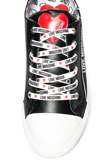 Love Moschino Műbőr sneaker logómintával női