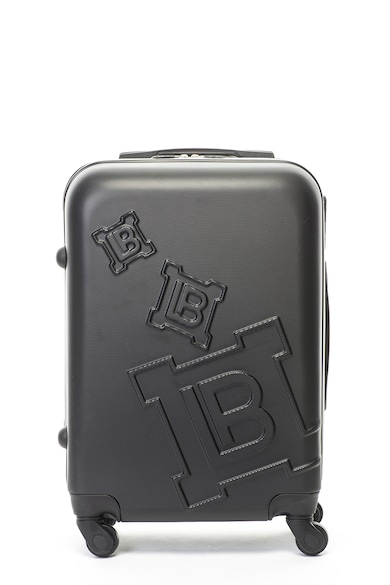 Laura Biagiotti Troler unisex cu logo in relief si carcasa solida Barbati