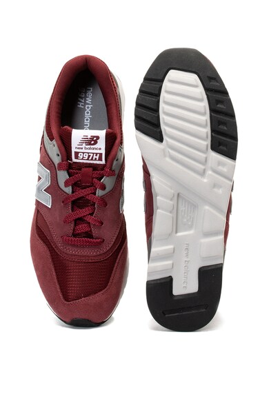 New Balance Pantofi sport din piele intoarsa si material textil 997H Barbati