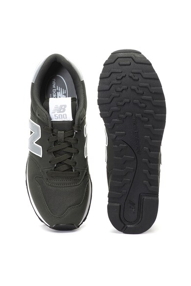 New Balance Спортни обувки 500 от еко кожа, с мрежести зони Мъже