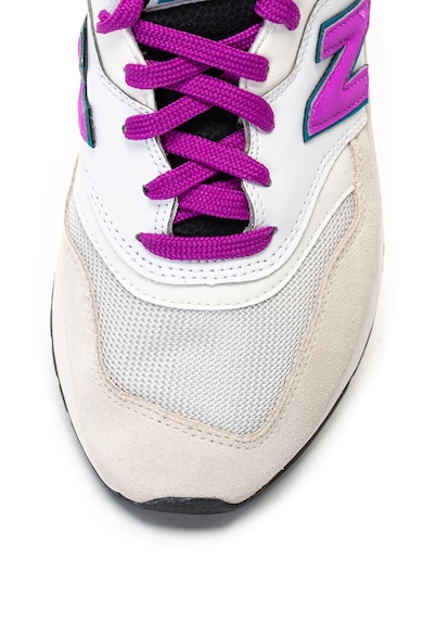 New Balance Pantofi sport cu garnituri de piele intoarsa 997H Femei