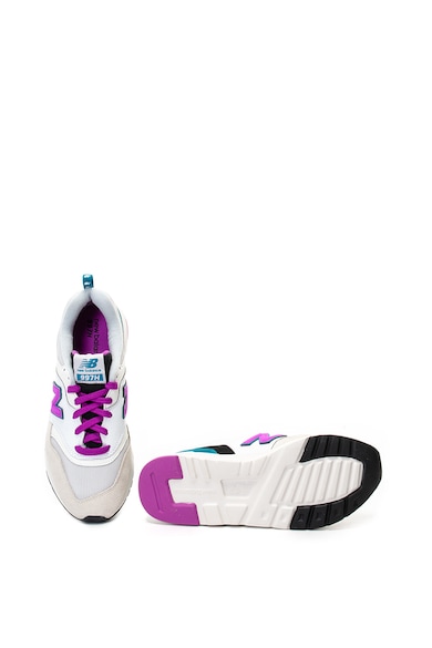 New Balance 997H sneakers cipő nyersbőr szegélyekkel női