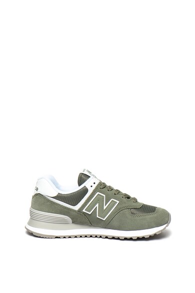 New Balance 574 nyersbőr sneaker hálós anyagbetétekkel női