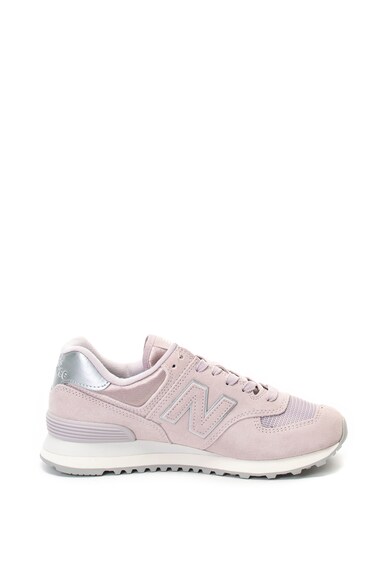 New Balance Pantofi sport de piele intoarsa cu insertii de plasa 574 Femei