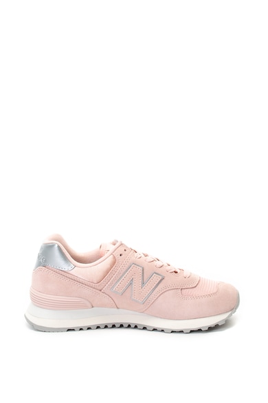 New Balance 574 sneakers cipő nyersbőr szegélyekkel női