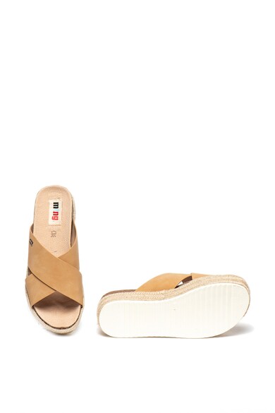 MTNG Sandale slip-on tip espadrile cu talpa plata Femei