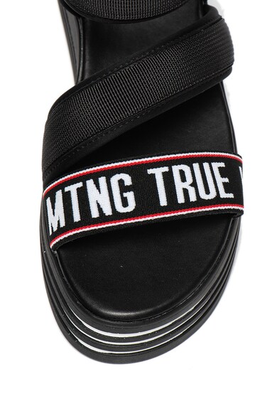 MTNG Sandale wedge cu detaliu logo Femei