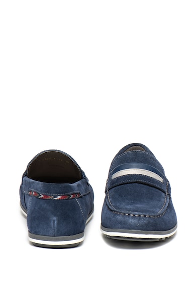 Geox Pantofi loafer penny, de piele intoarsa Mirvin Barbati