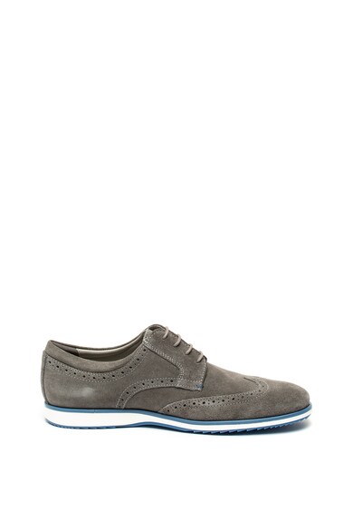 Geox Pantofi brogue de piele intoarsa Blainey Barbati