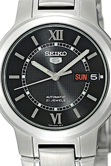 Seiko Автоматичен часовник с метална верижка Мъже