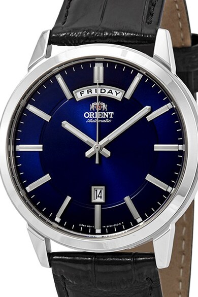 ORIENT Ceas automatic cu o curea de piele Barbati